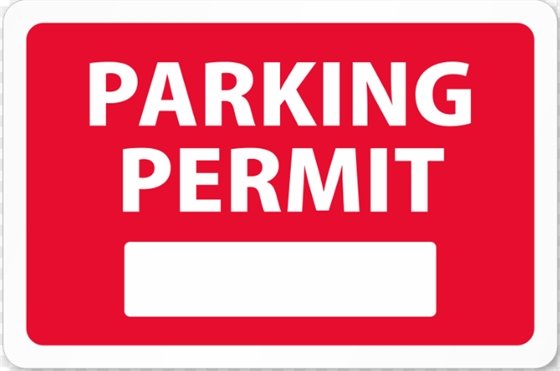 2023 Parking permit