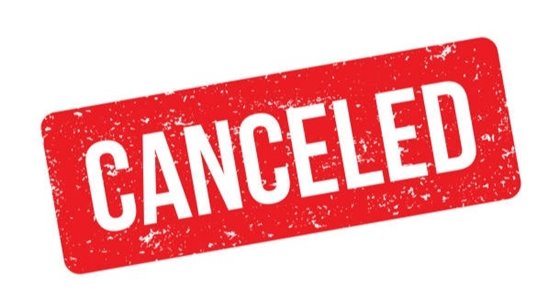 canceled 